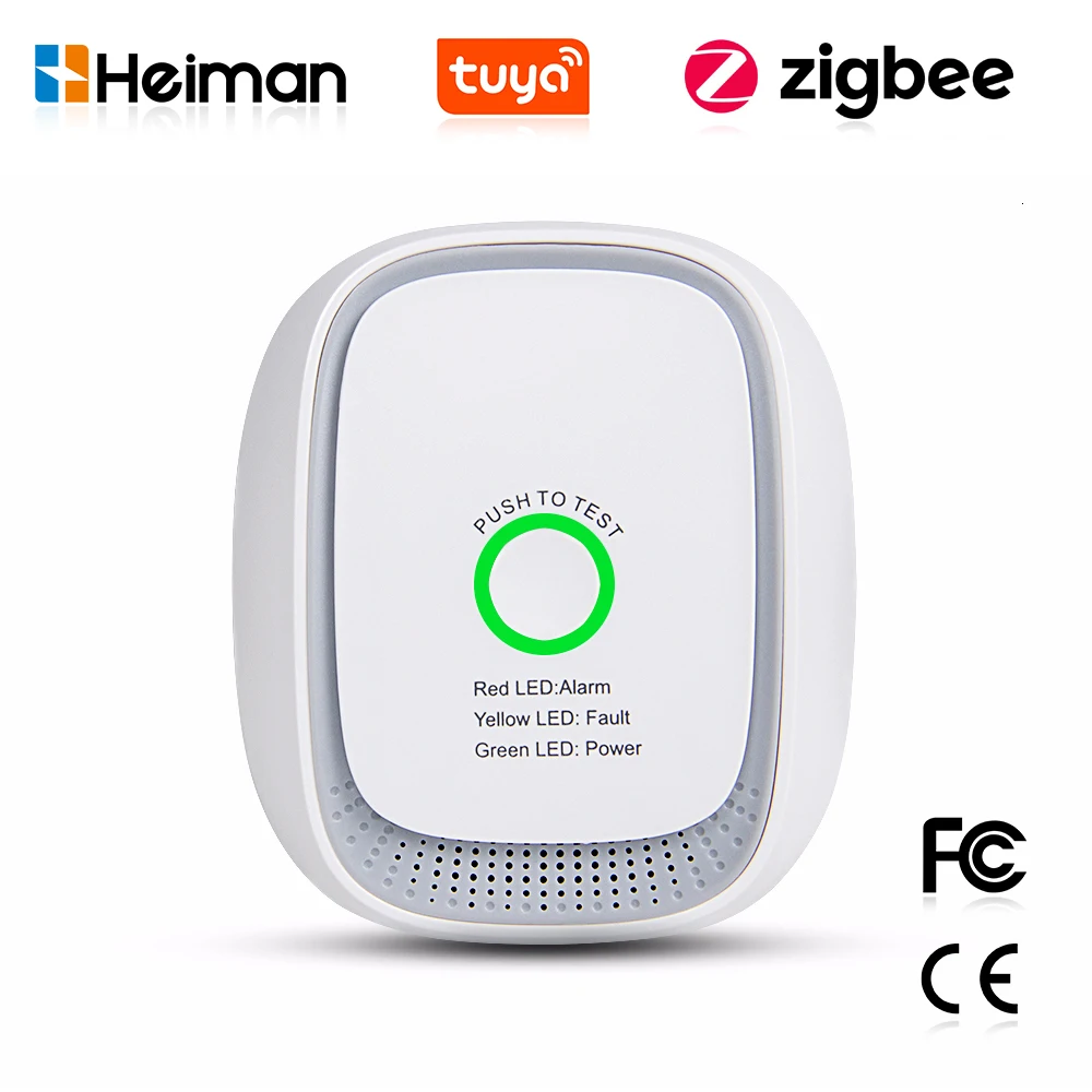 Tuya Smart - Sensore di Gas Combustibile HEIMAN Zigbee