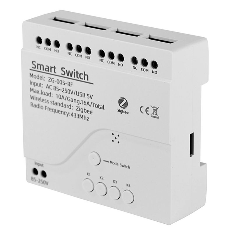 Smart Relay Tuya - [NEWA08R] Modulo interruttore intelligente Tuya Zigbee