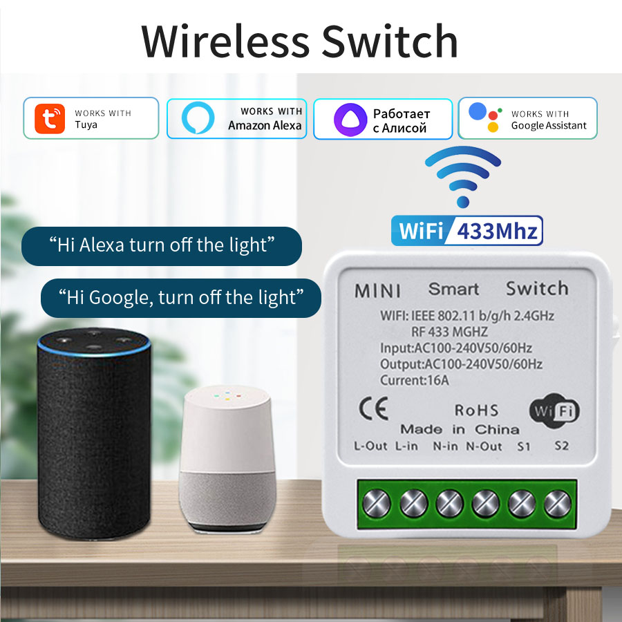 Interruttore Intelligente WiFi - Smart Relay Tuya recensione e prezzo