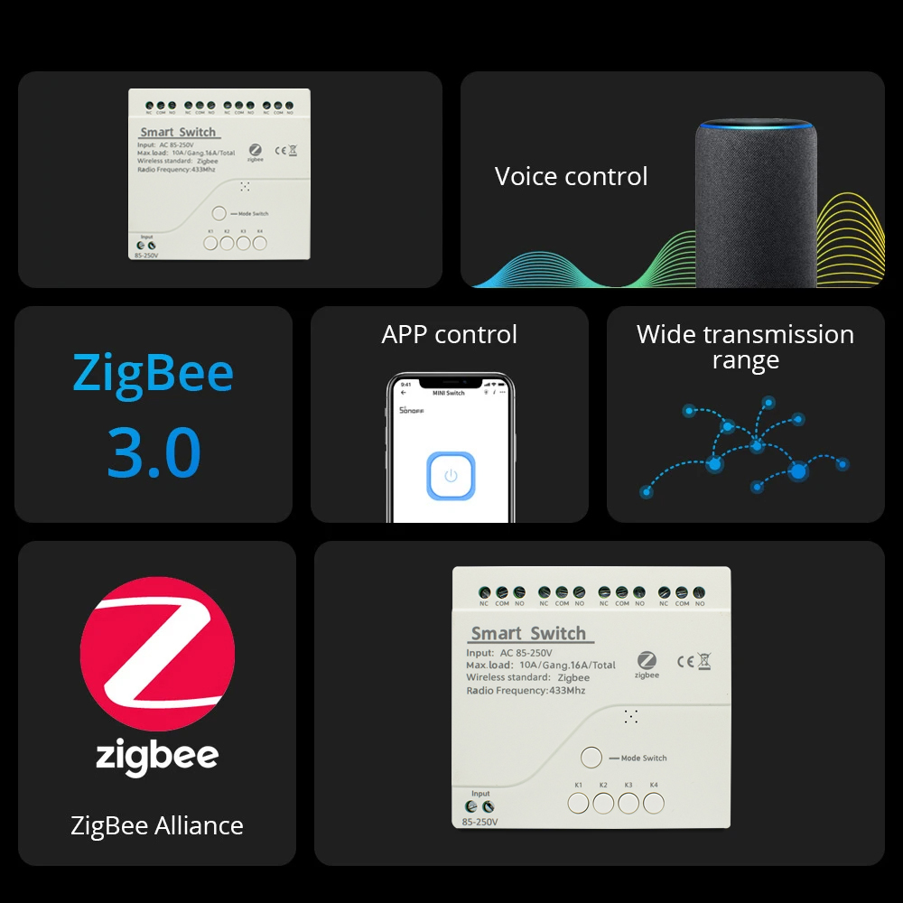 Modulo Interruttore Relè Zigbe - Tuya 4 Channel recensione e prezzo