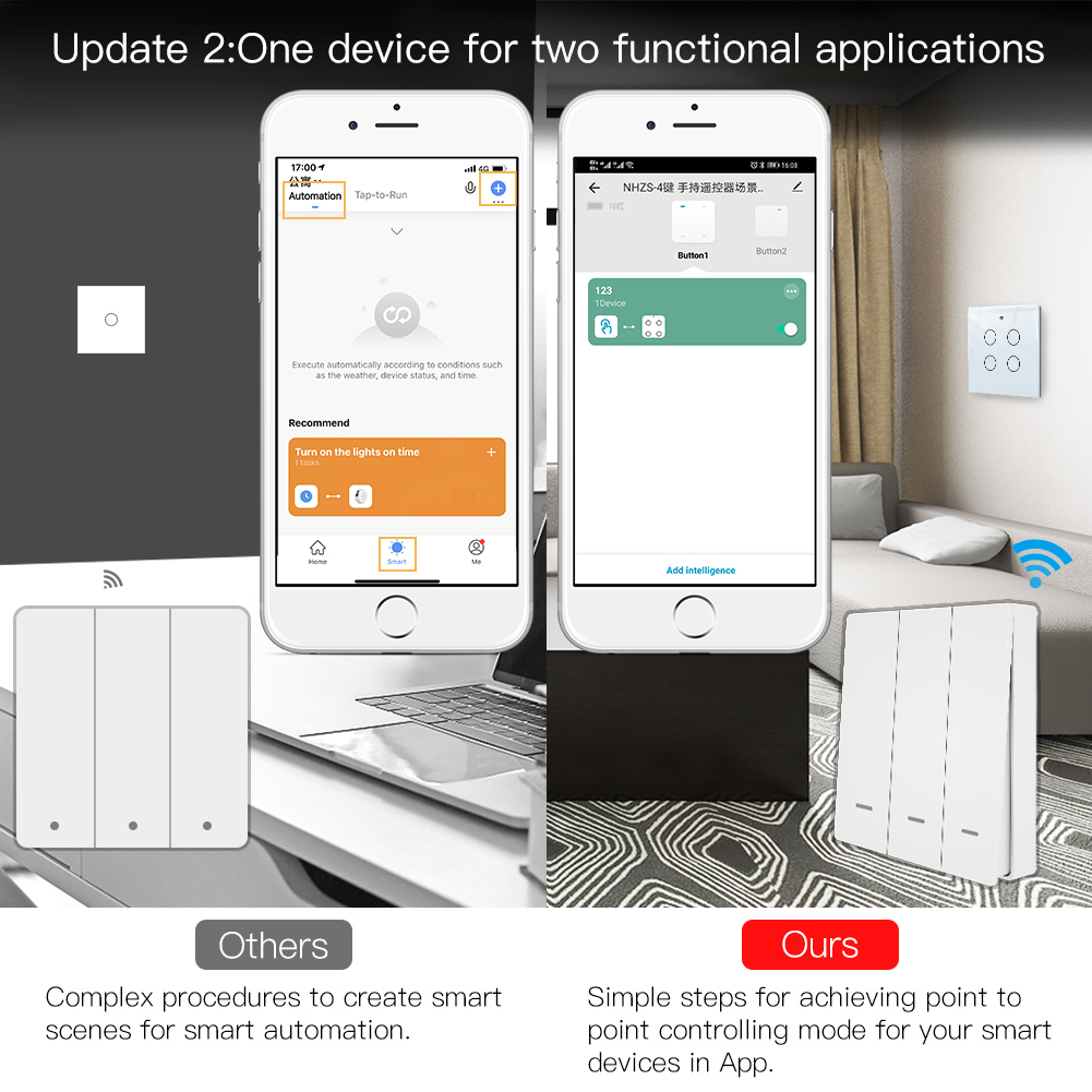 MOES Tuya ZigBee Scena Interru - Smart Relay Tuya recensione e prezzo