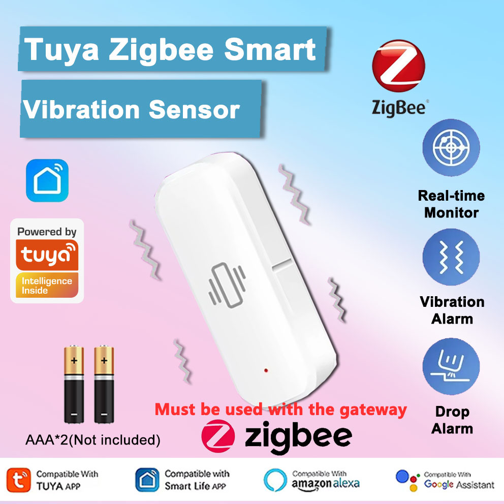 Tuya Zigbee Sensore di vibrazi - Home Assistant Tuya recensione e prezzo