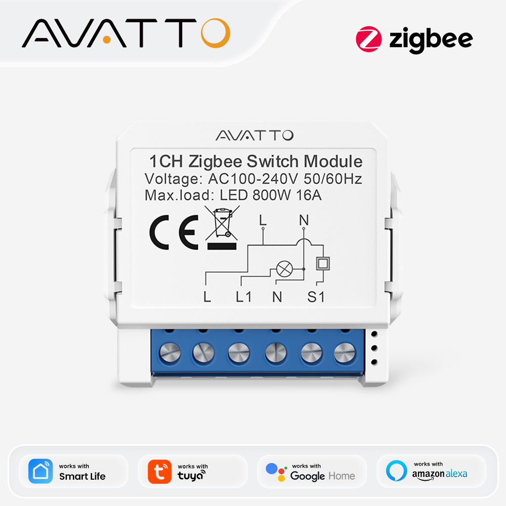 AVATTO ZigBee Tuya 1/2/3/4 Gan - Tuya 4 Channel recensione e prezzo