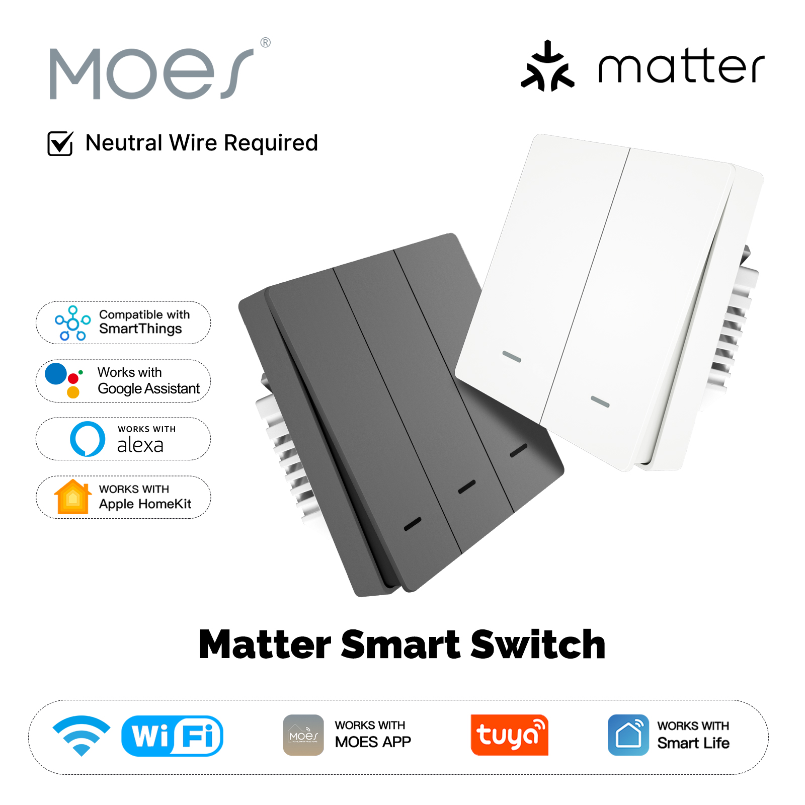 MOES Matter Tuya WiFi Smart Li - Smart Relay Tuya recensione e prezzo